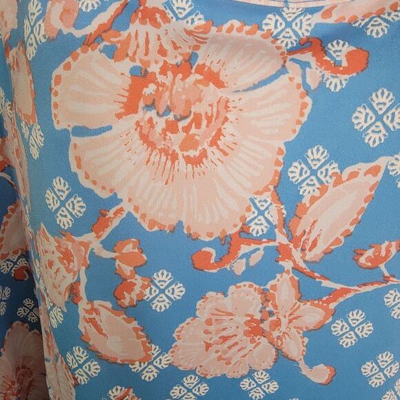 Ruby Rd. Floral Plus Size Stretch Jersey  Dress 3x - Picture 3 of 5